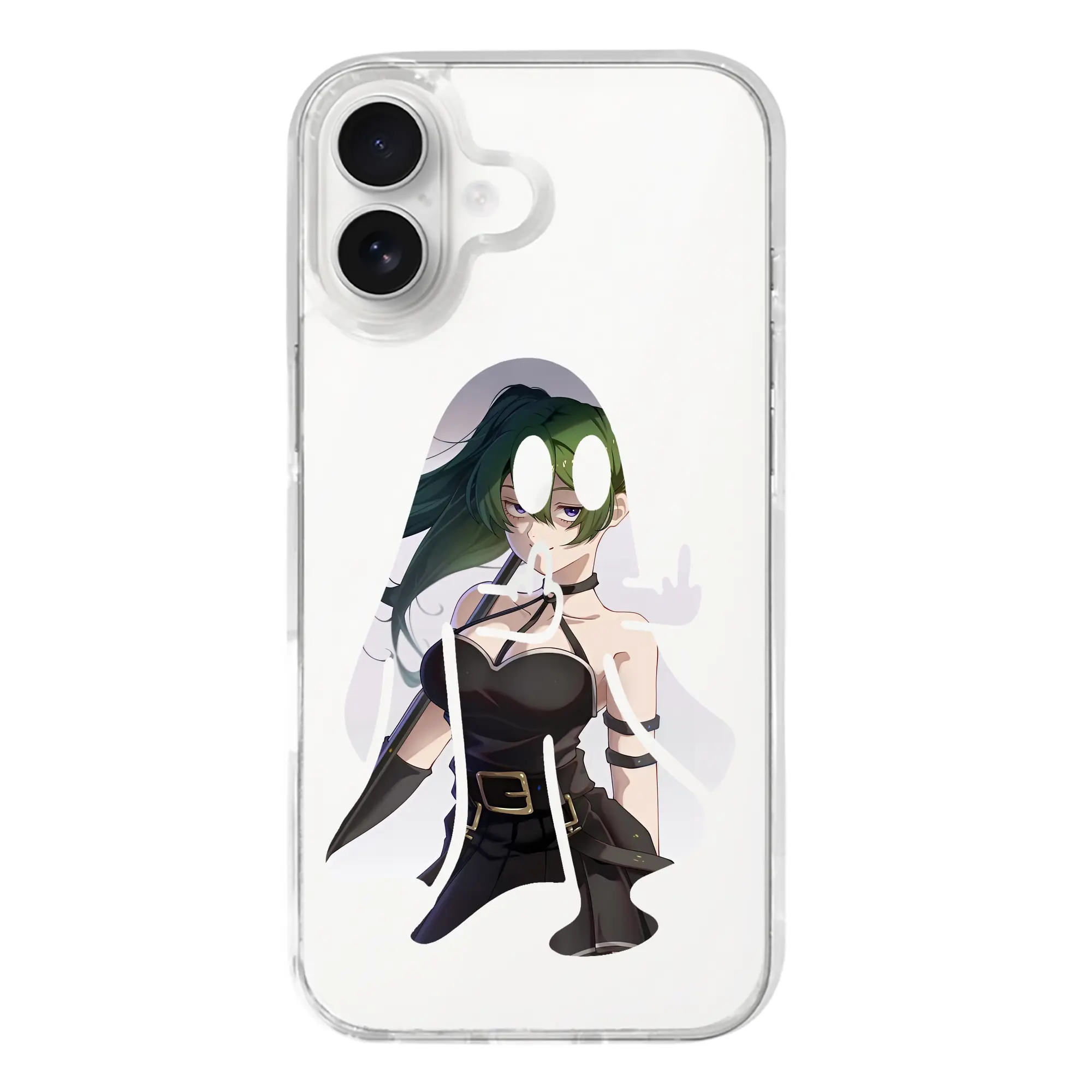 葬送のフリーレン（Frieren） グッズ,ユーベル（Übel） - iPhone 17シリーズ 透明スマホケース – 薄型・耐衝撃・精密フィット保護カバー